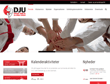 Tablet Screenshot of dju.dk